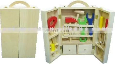 Wooden Toolbox Toy,wooden Case,tool Box