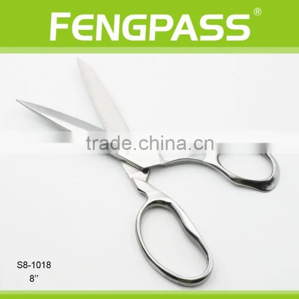 S8-1018 20.3cm 2Cr13 Stainless Steel Blade With Zinc Alloy Handle Tailoring Scissors photo-2