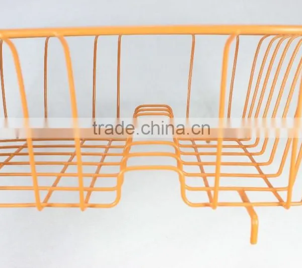 548-35 Kitchen Rectangle Coloring Metal Wire Dish Drying Rack photo-3