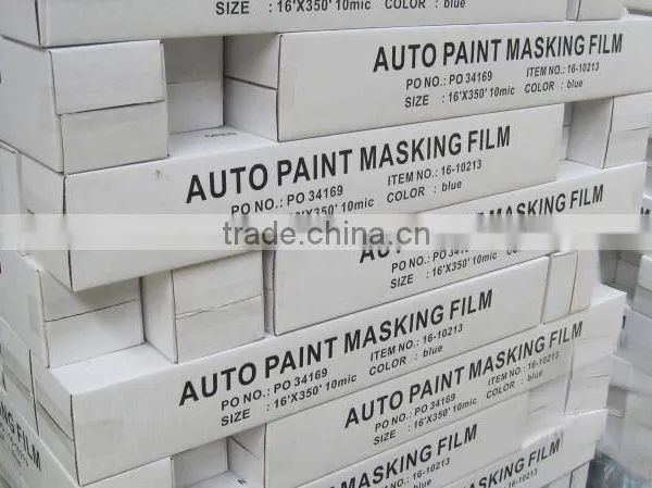 Auto Paint Masking Mpe Plastic Film 4.88*120m photo-2