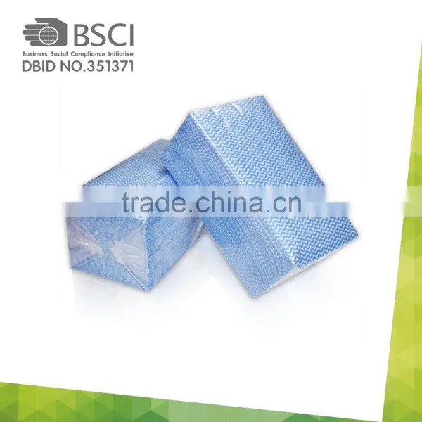 Biodegradable Fabrics/ Eco-friendly Spunlace Nonwoven Multi Purpose Clothing Wipes photo-6