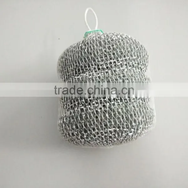 4 Pk Metal Mesh Pad Scourer Rust Free Cleaning Stainless Steel Wire Pads Kitchen photo-3