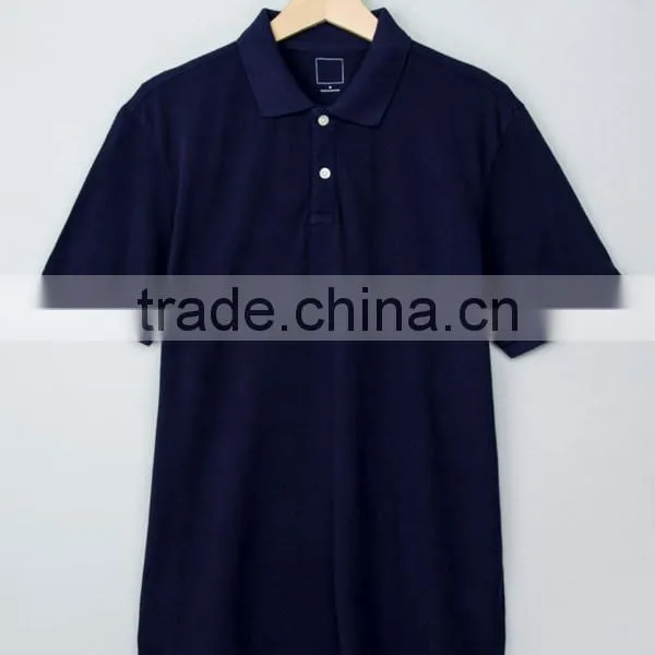 2016 OEM Service Wholesale 100% Cotton 95 Cotton /5 Elastane Uniform Polo t Shirt Polo Polo Shirts Customized Logo photo-3
