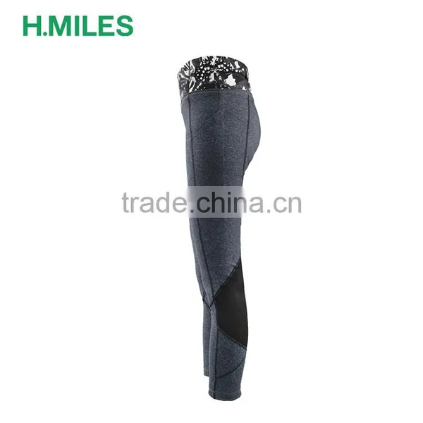 Wholesale Custom Sexy Polyester Spandex High Waist Fitness Women Leggings photo-2