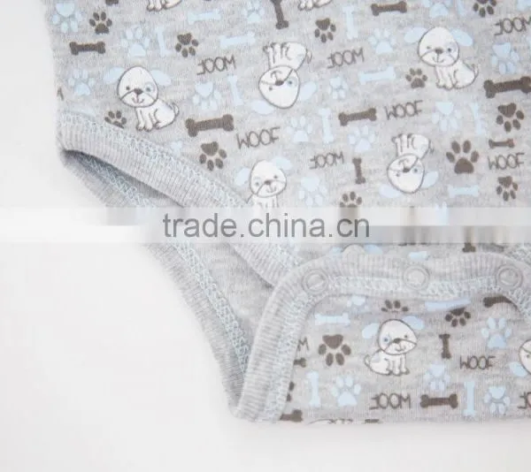 Best Sale Newborn Clothes Sleeveless 100% Cotton Baby Rompers For Boy photo-5