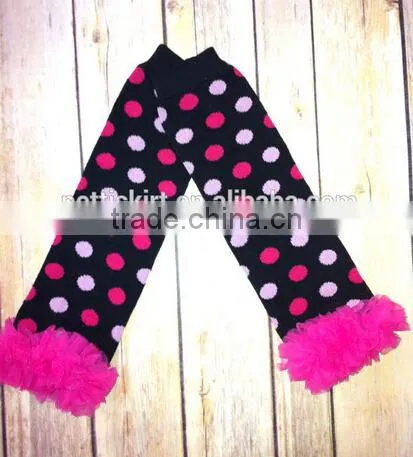 Wholesale Baby Ruffle Heart Pattern Kids Lovely Leg Warmers photo-4