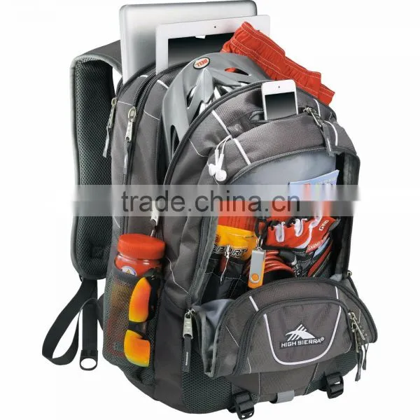 High Sierra Vortex Fly-By 17" Computer Backpack - Multiple, Large-capacity Storage Compartments and Comes With Your Logo. photo-4