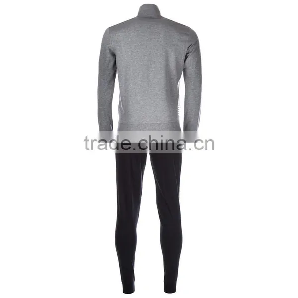 Wholesale Nylon Sport Man New Design Gray White Blue Track Suit photo-3