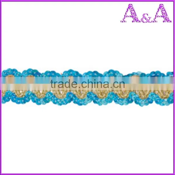 Fashion Rhinestone and Beading Trim by the Yard, New Design Beads Crystal Decorative Trim Wholesale, Trimmings for Dresses photo-3