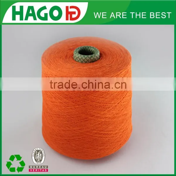 Hago Supply Recycle Polyester and Cotton Blended Yarn for Socks Machine Cheap Price photo-6