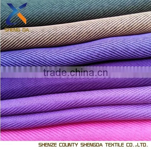 High Quality T/C 80*20 120*60 58/59" Dyed Twill Fabric For Garment photo-2