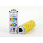 Antirust Aerosol Packing Pressurized Spray Tinplate Can , Butane Gas Canister