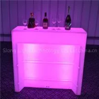 Various Combination Straight Or Round LED Bar Counter