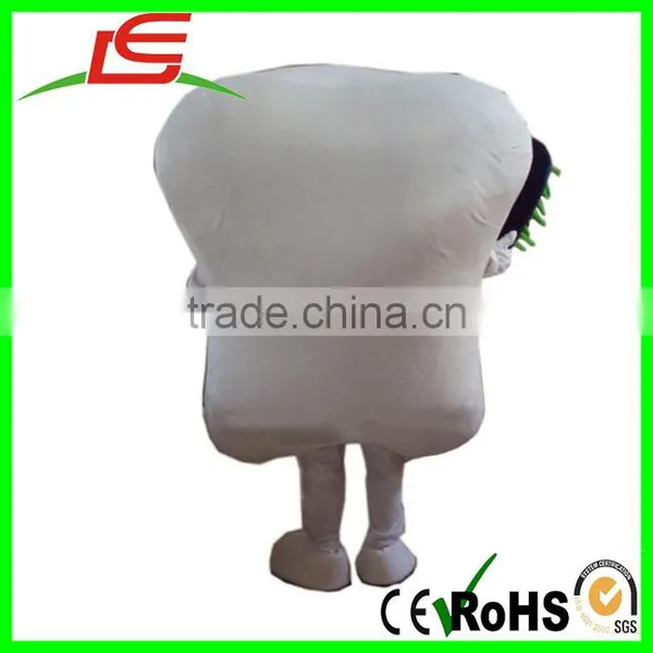 Wholesale Solid Tooth Cartoon Reality Clothing Costumes Adult Mascot photo-4