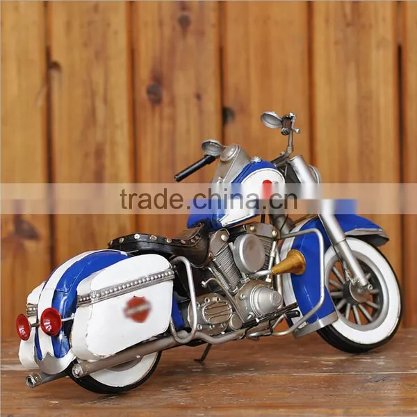 Birthday Christmas Decoration Gift Hand Made Metal Art Motorcycle Model Crafts photo-5
