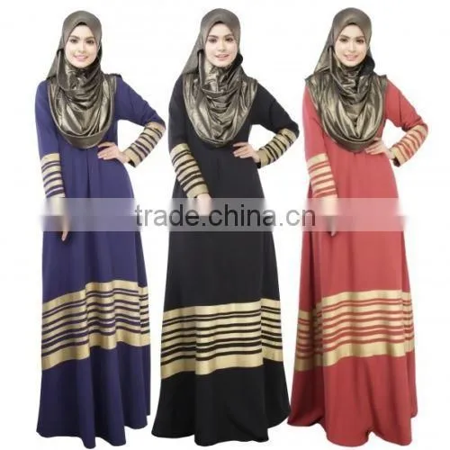 Onen 2017 New Arival Dubai Fancy Kaftan Abaya Ladies Wholesale Maxi Muslim Dress