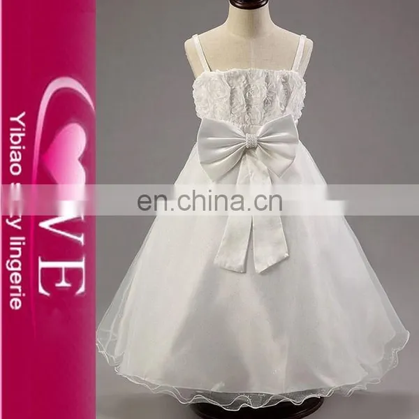 Yibiao Best Quality Pretty Cheap Flower Girl Dress photo-4
