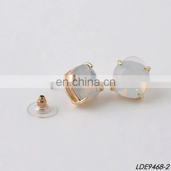 Gorgeous Glitter Studs Small Square Studs Earring photo-4