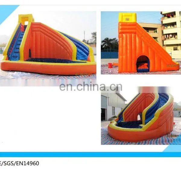 Jumping Castles Inflatable Water Slide/ Inflatable Bouncy Castle With Water Slide