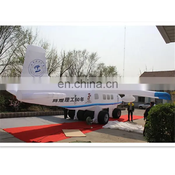 Customized Outdoor Giant Advertising Plane/airplane Model Inflatable Can Priting Logo photo-3