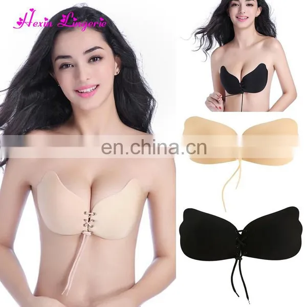 Oem Factory Women Hot Sexy Silicone Nipple Bra Inserts photo-4