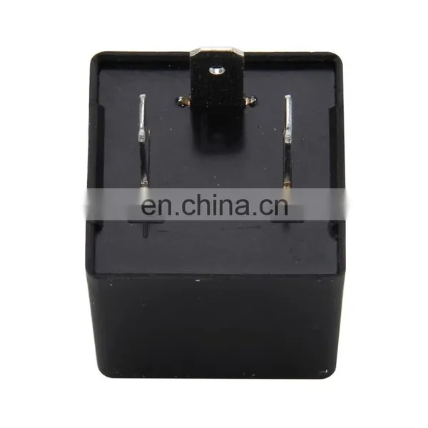 LED Turn Signal 3-Pin Adjustable Frequency Car Flasher Relay Fix Hyper Flash General Lamp-LED Light Relay for European Car photo-3