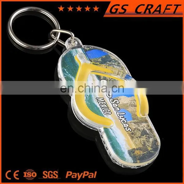2015 Promotional Hot Sale Custom Made Heart Plastic Keychain photo-5