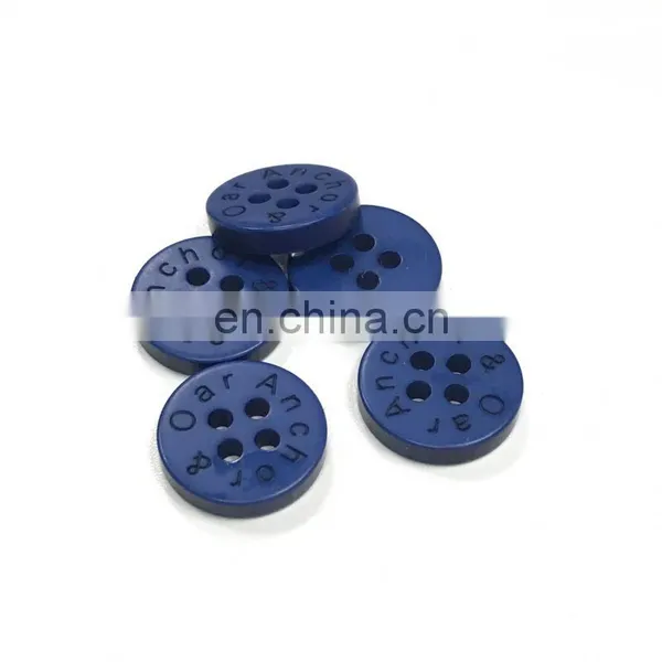 Fashion Military Resin Button With Anchor Design photo-3