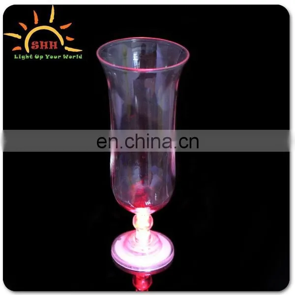 Bar Accessary Decorating Idea Led Hurricane Glass Plastic for Party photo-6