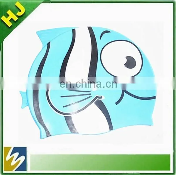 Personality Waterproof Cartoon Novelty Silicone Swim Cap photo-3