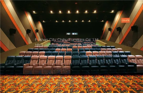 Popular Comfortable Stationary Imax Cinema Hall Movie Theater Sofa photo-2