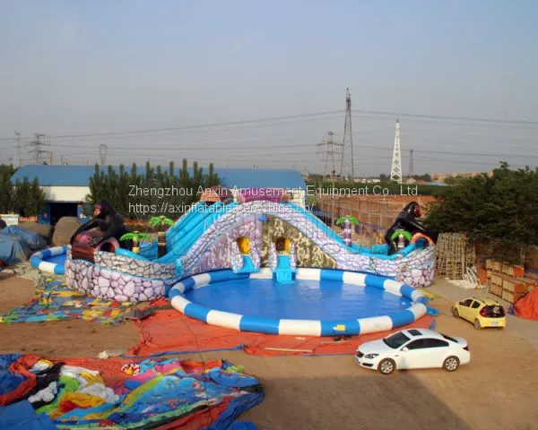 Giant Inflatable Water Park Ax-02 photo-4
