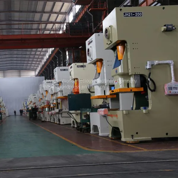 Auto Parts JH21 160 Ton Mechanical Punching Power Press Machine photo-4