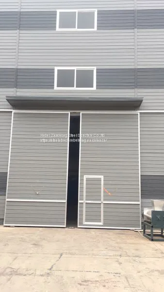 Prefabricated Warehouse Structure Steel Fabrication Workshop Building