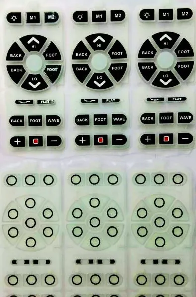 Silicone Button Push Rubber Button Keypad