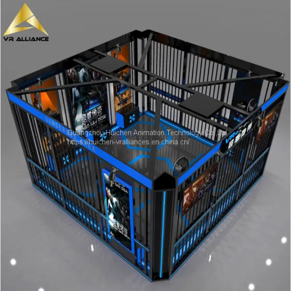 Immersive Virtual Reality War Battle Motion Simulator Equipment 9D VR Multiplayer Shooting Game Machine photo-2