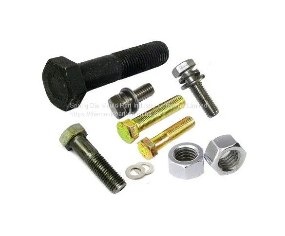 DIN931 DIN933 DIN934 Bolt Nuts in Carbon Steel and SS SDMP Make Standard Fastener