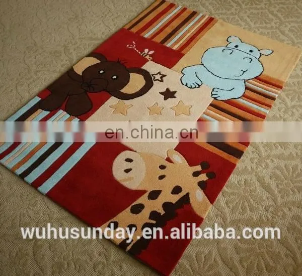 Hand Tufted Game Design High Quality Kids Rug With Best Price photo-2