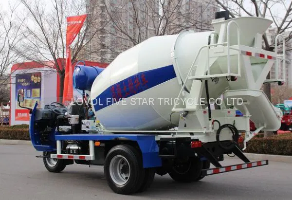 Diesel Tricycle Mixer Cargo Loader Lovol Three Wheeler photo-4