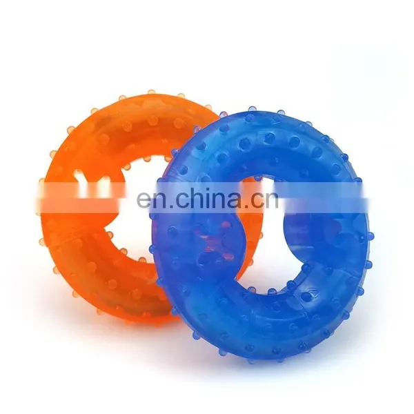 Hot Selling Blue Freezable Ice Circle Dog Cool Toy Against Heat photo-6