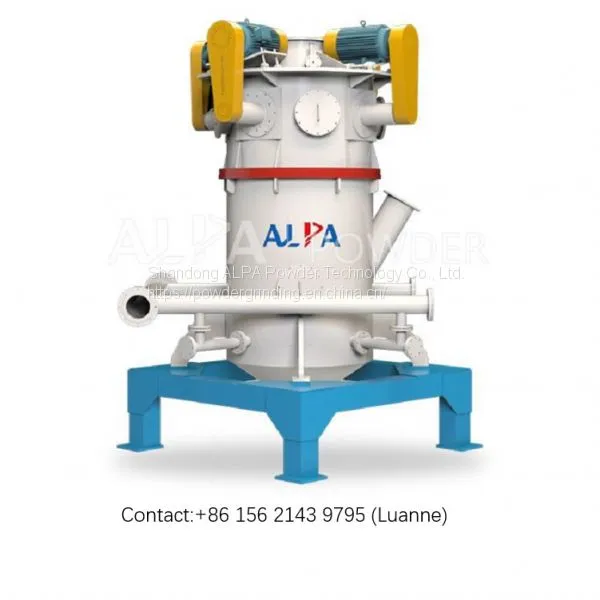Barite Powder Grinding Air Jet Mill Machine for 2-45microns Ultrafine Grinding
