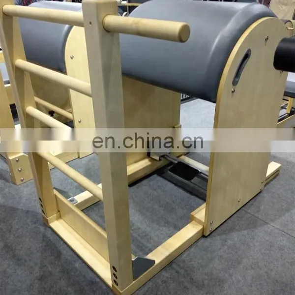 White Maple Wood Pilates Ladder Barrel Used in Pilates Studio Ladder Barrel Pilates SRP32 photo-5