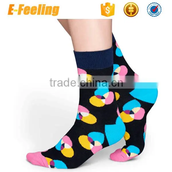 Custom High Quality Colorful Dress Socks For Man photo-3