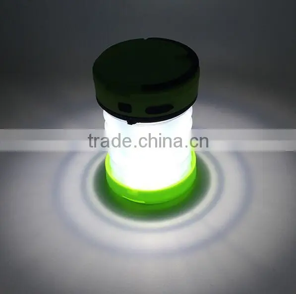 Outdoor 2 In1 LED Tent Lamp Collapsible Camping Lantern photo-4