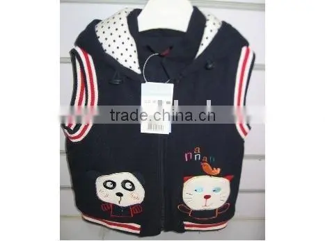 Children's Velvet Vest / Polyester Vest