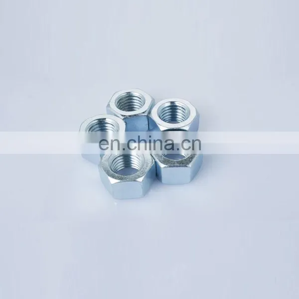 China Manufacturer Zinc Plated Gr 6 8 DIN934 M16 Hexagonal Nut ISO4032 M26 M56 m8 Hex Nut M12 photo-5