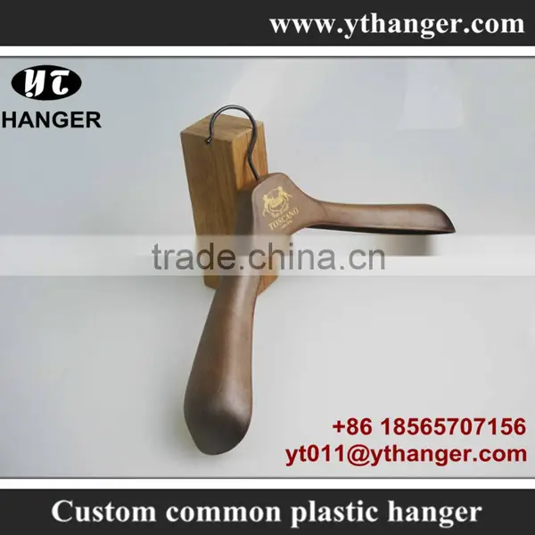 IMY-523 Brown Wide Plastic Hanger for Coat photo-2
