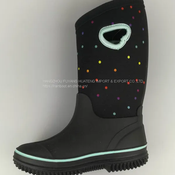 Neoprene Rain Boots,Cheap Lady Neoprene Boots, Neoprene Ladies Boots,Female Neoprene Shoes,Women Neoprene Boots photo-5