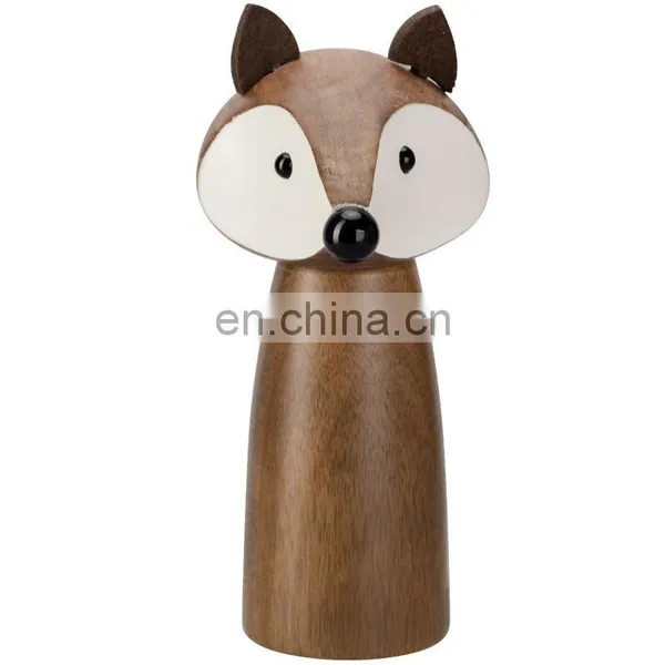 2021 Best Quality Custom Logo New Design Mini Acacia Wooden Salt Pepper Grinders photo-5