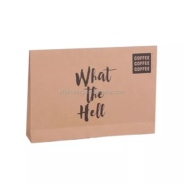 Brown Kraft Paper Packaging Bag Custom With Handle photo-2